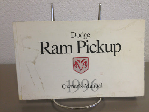 1996 Dodge Ram Pickup Genuine OEM Owner's Manual Set w/Dodge Case--Free Shipping