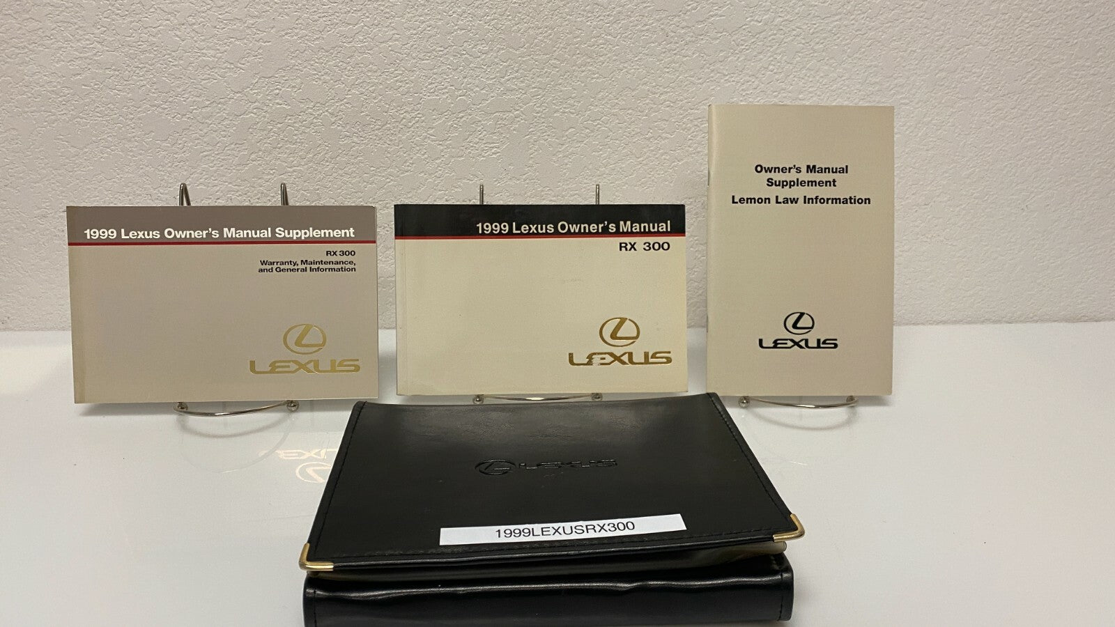 1999 Lexus RX 300 Genuine OEM Owner's Manual w/Case Free Shipping!!!