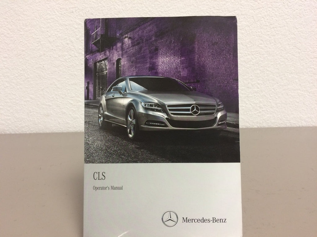 2013 Mercedes-Benz CLS Class CLS550 CLS550 4MATIC CLS63 AMG OEM Owner's Manual