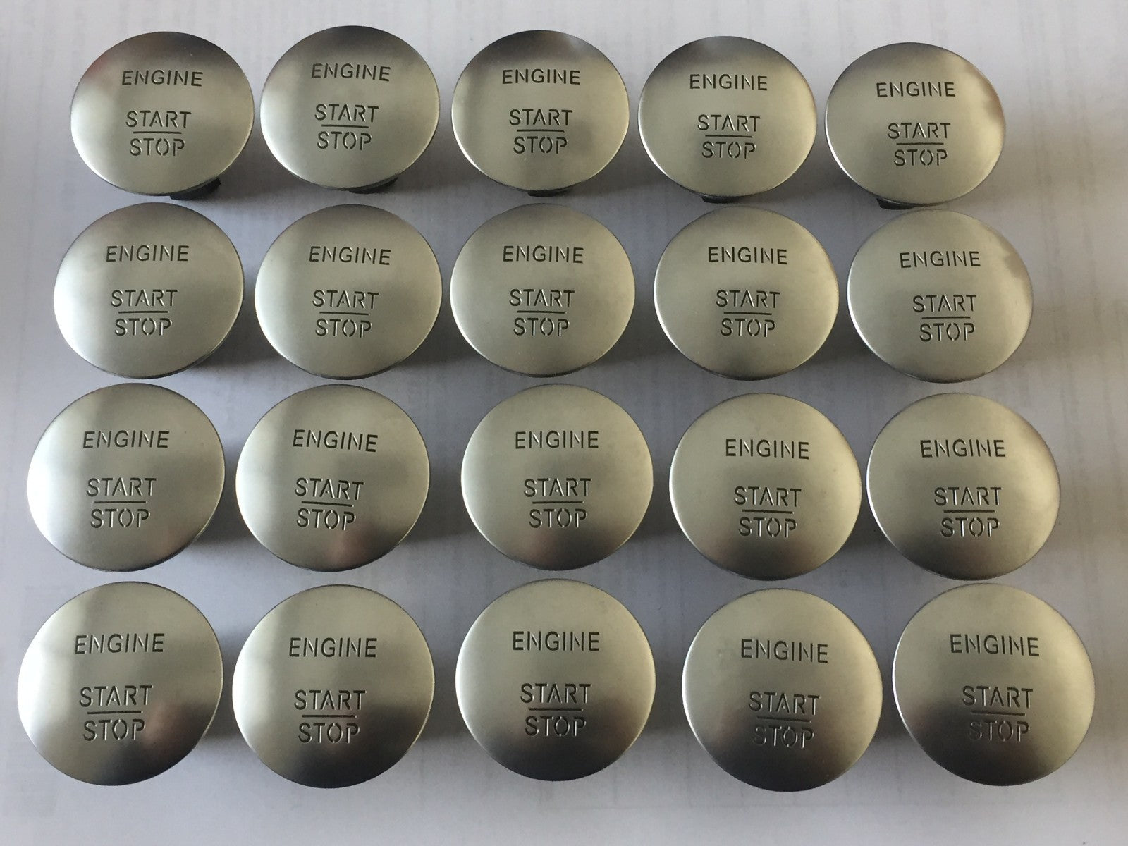 OEM Mercedes-Benz Keyless Go Push To Start Engine Stop Button Lot of 20