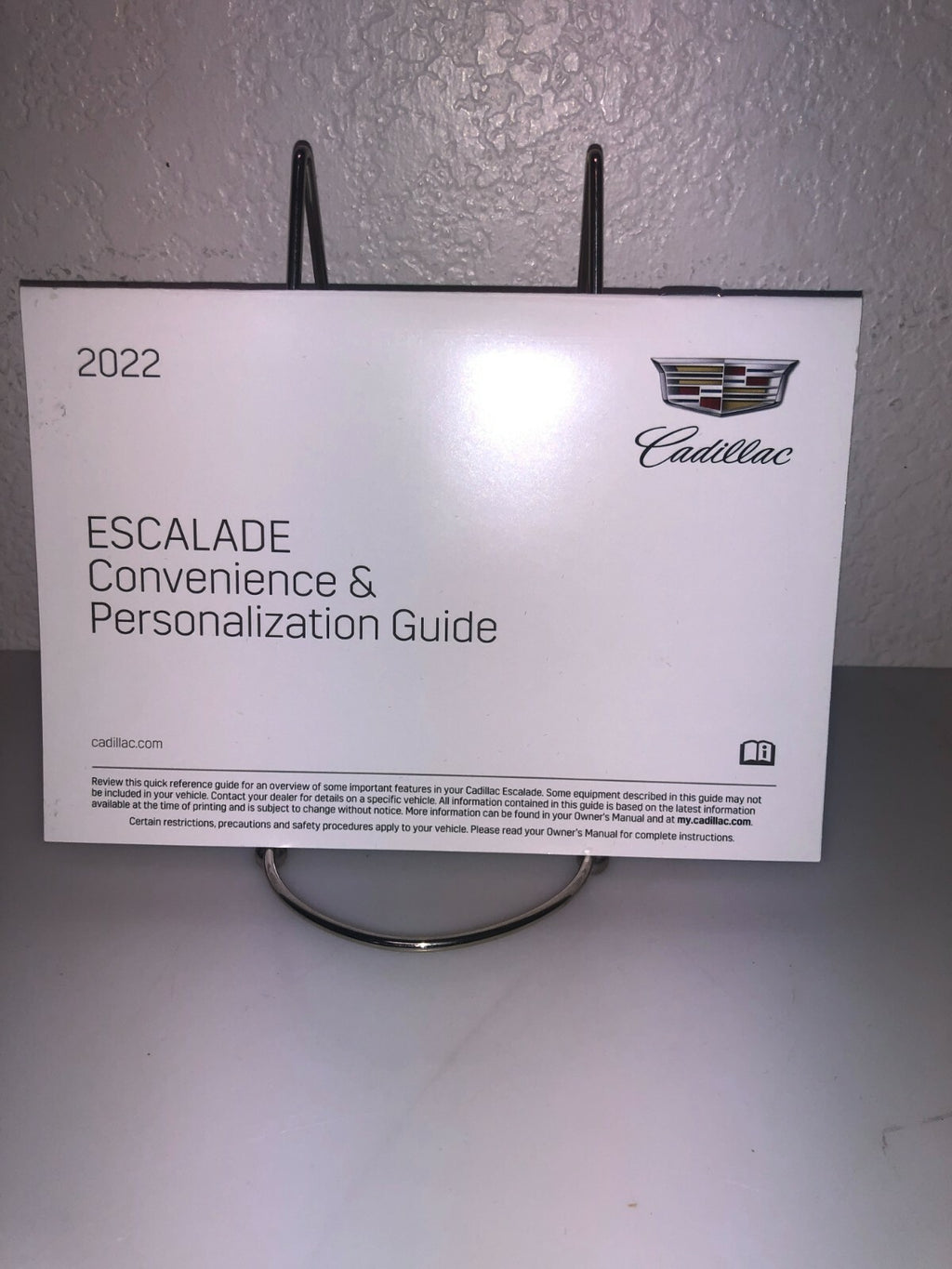 2022 Cadillac Escalade Genuine OEM Owner's Manual w/Case & Free Shipping!