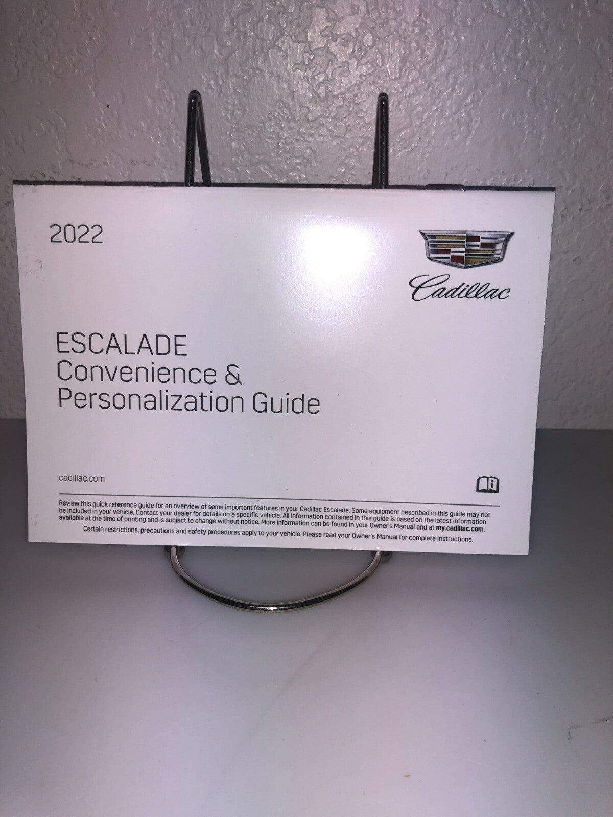 2022 Cadillac Escalade Genuine OEM Owner's Manual w/Case & Free Shipping!