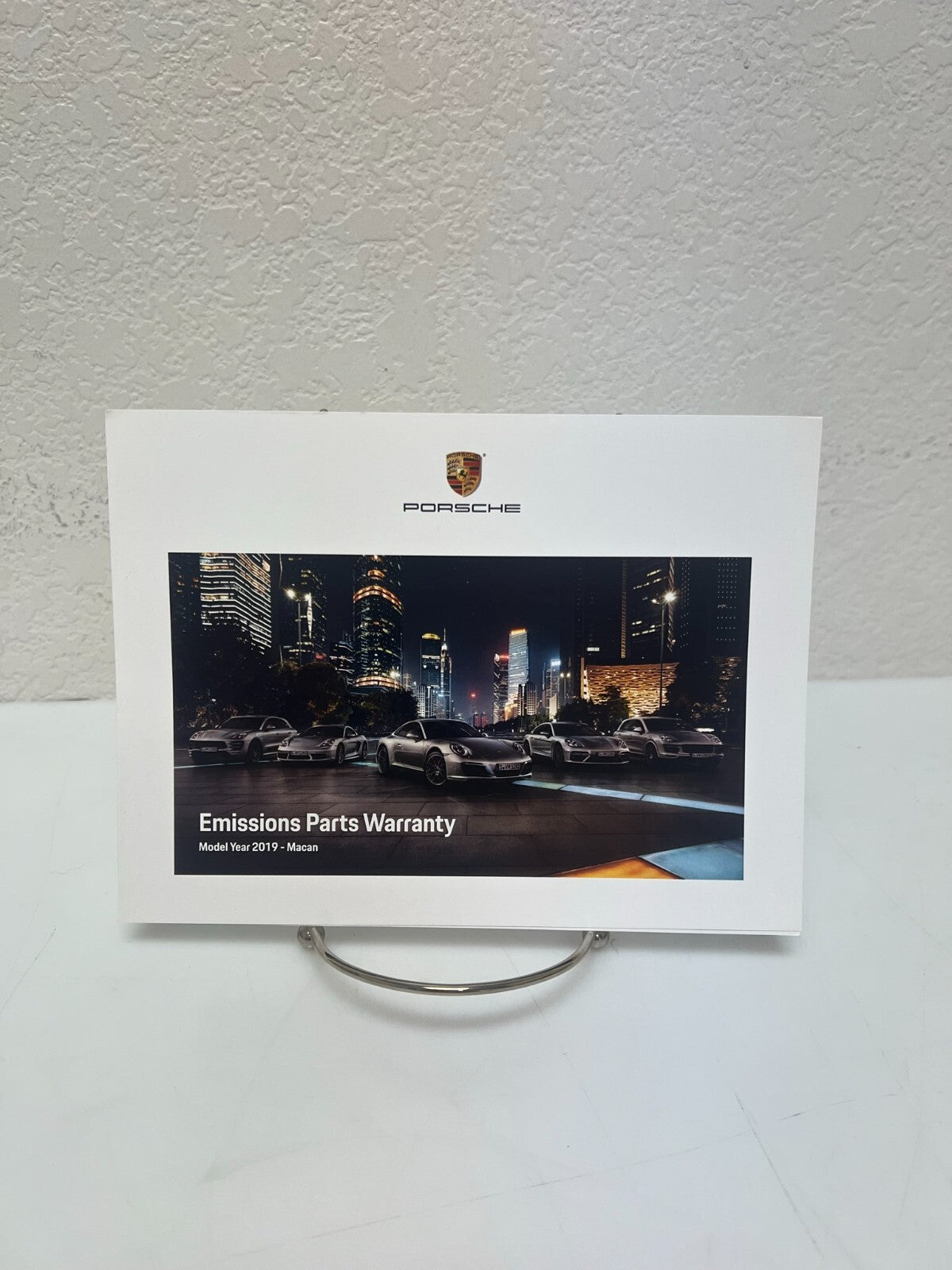 2019 Porsche Macan OEM Owner's Manual w/Supplementals & logo case-Free Shipping!