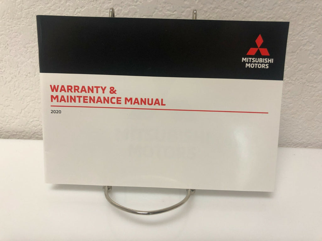2020 Mitsubishi Eclipse Cross Genuine Owner's Manual Set w/Case Free Shipping !