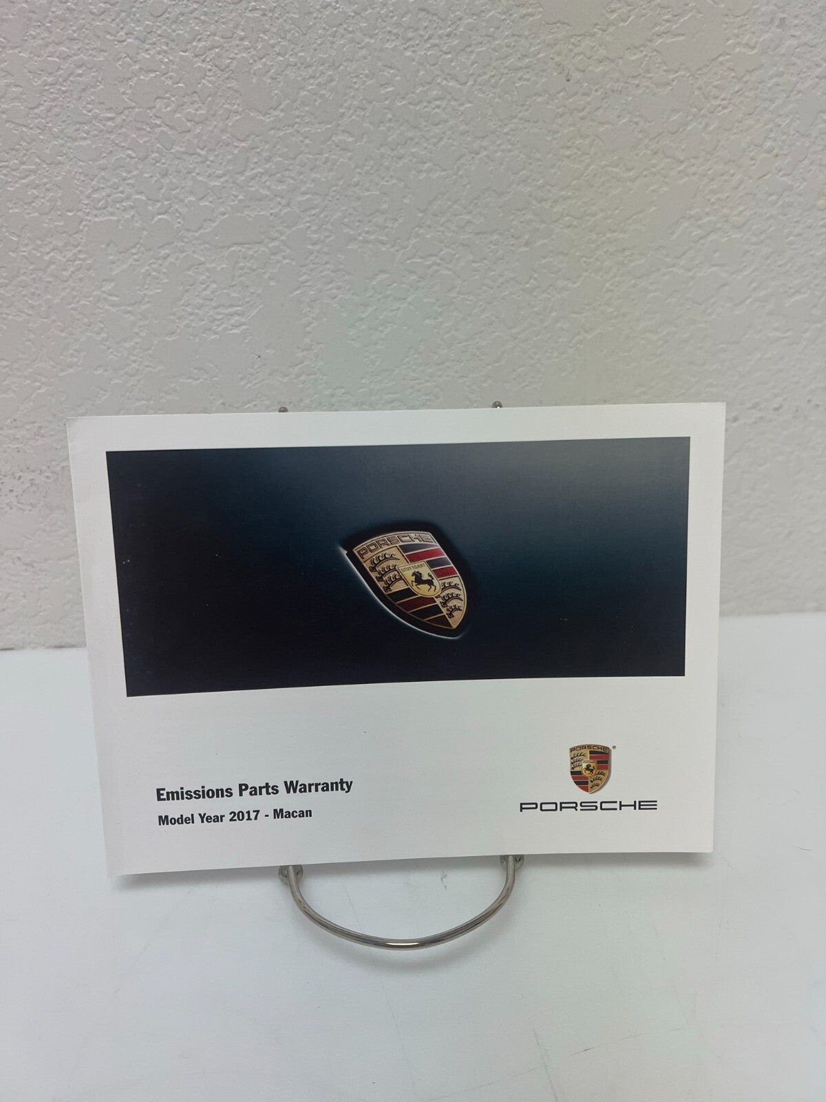 2017 Porsche Macan OEM Owner's Manual w/Supplementals & logo case-Free Shipping!