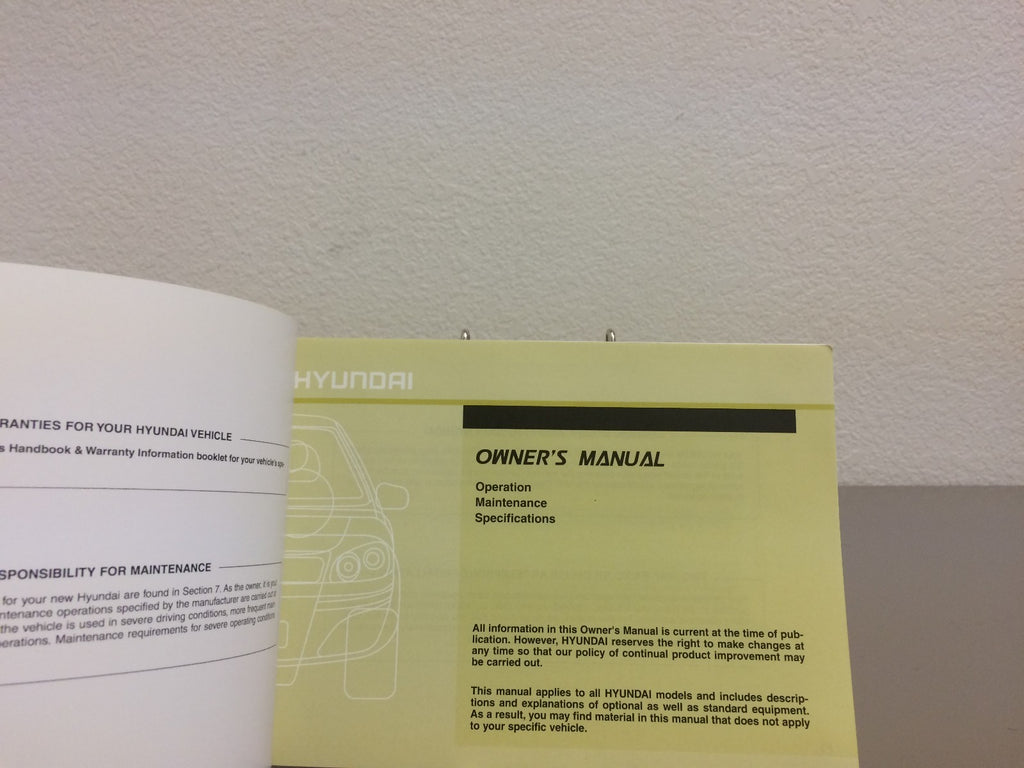 2015 Hyundai Elantra Coupe Genuine OEM Owner's Manual--Free Shipping!