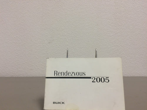2005 Buick Rendezvous Genuine OEM Owner's Manual Set w/Bonus Key FOB-Ships Free!