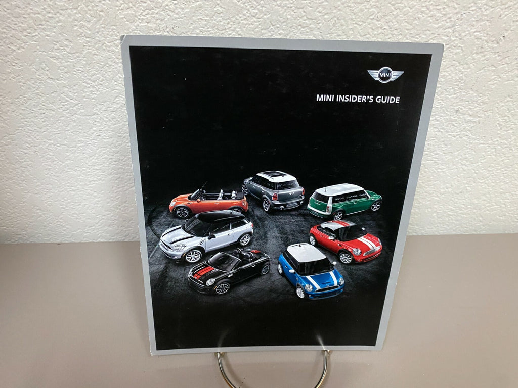 2013 Mini Cooper Mini Clubman Cooper S John Cooper Works OEM Owner's Manual Set
