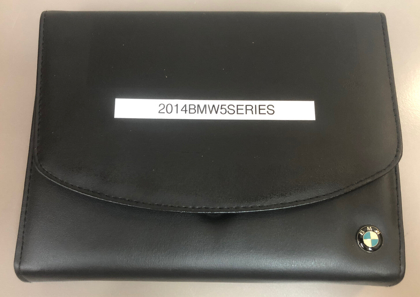 2014 BMW 5 Series Sedan 528i 535i 535d 550i xDrive OEM Owner's Manual w/ iDrive