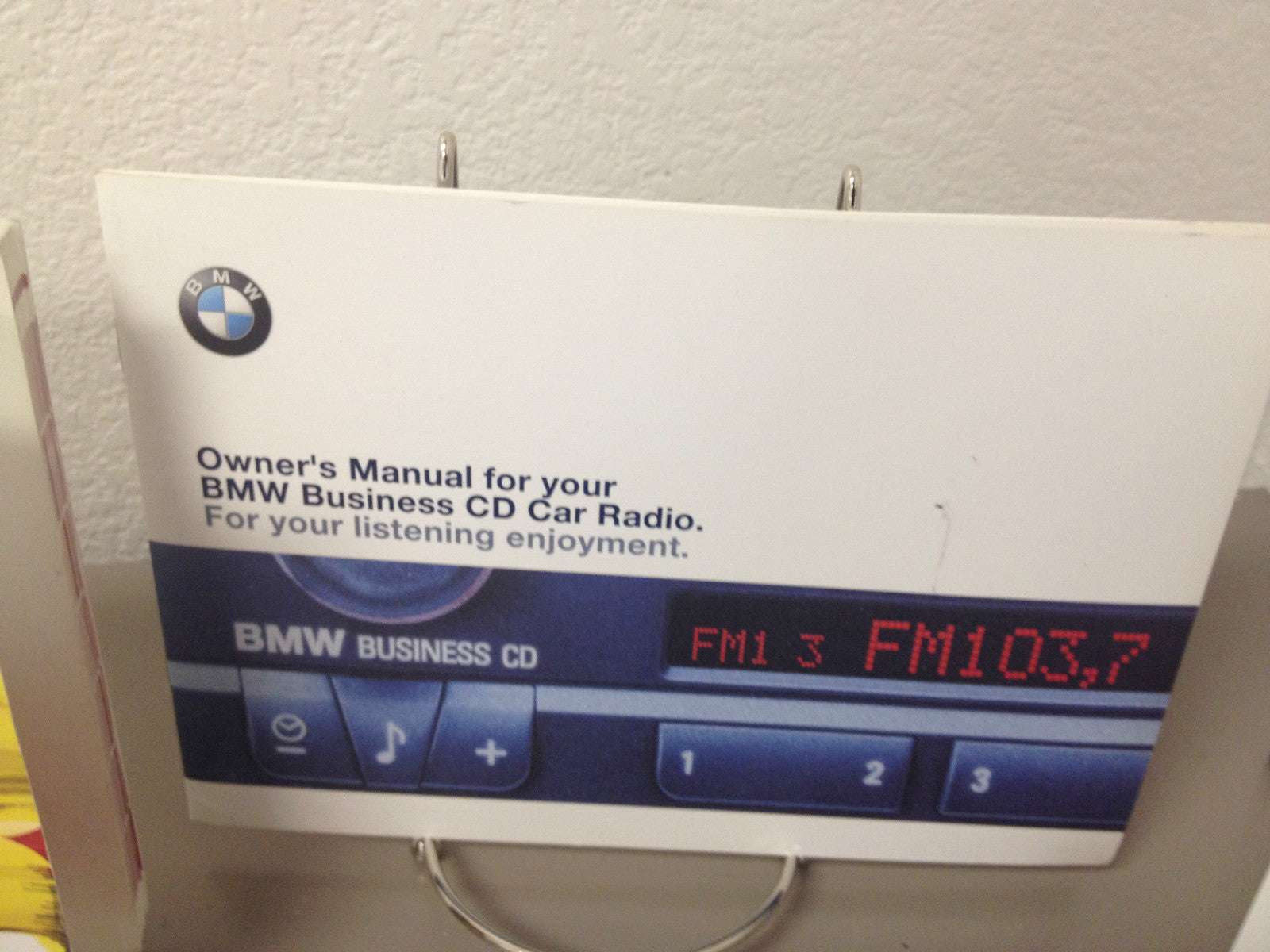 2001 BMW 320i 325i 325xi 330i 330xi Genuine OEM Owner's Manual Set w/BMW Case