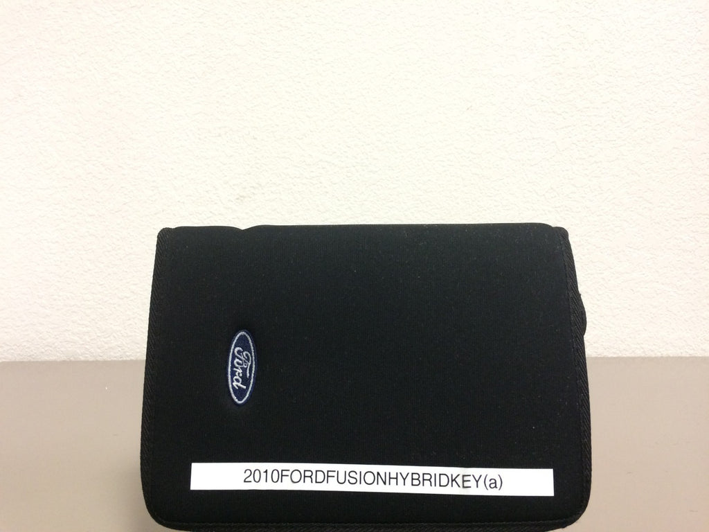 2010 Ford Fusion Hybrid Genuine OEM Owner's Manual Set w/Case and Bonus Key FOB