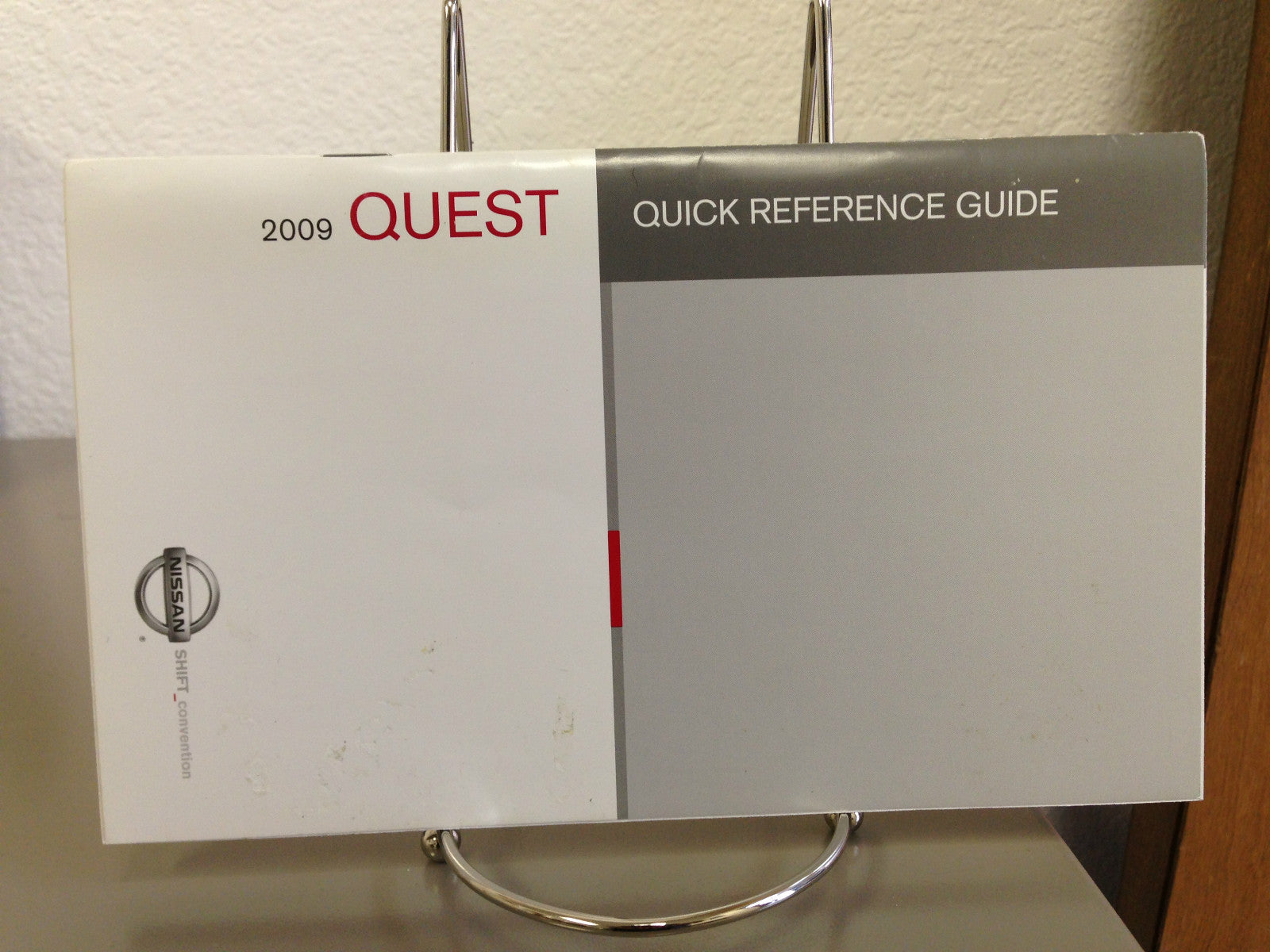 2009 Nissan Quest Genuine OEM Owner's Manual Set with Case - Free Shipping!