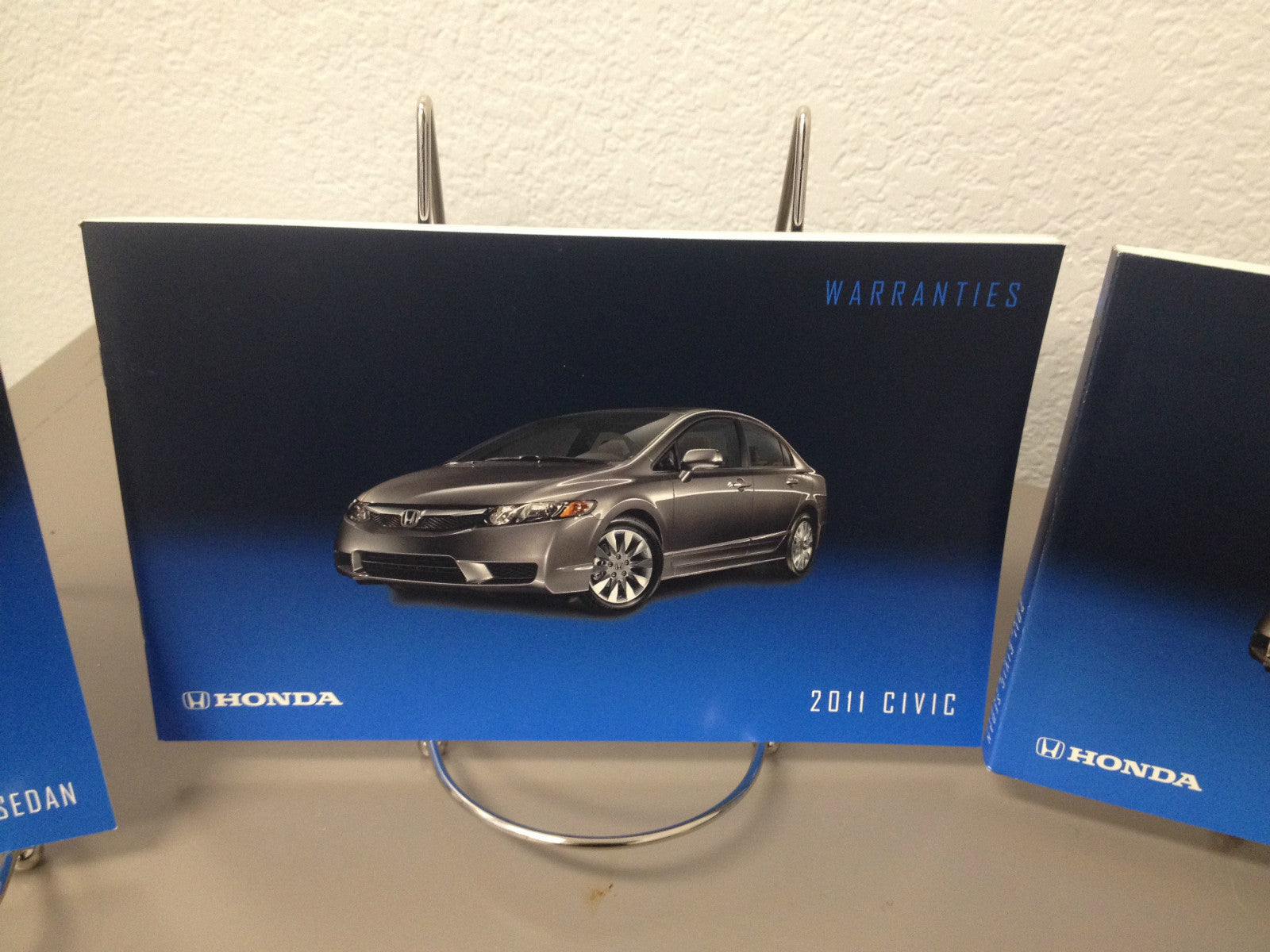2011 Honda Civic Sedan Genuine OEM Owner's Manual Set w/Case-Fast Free Shipping