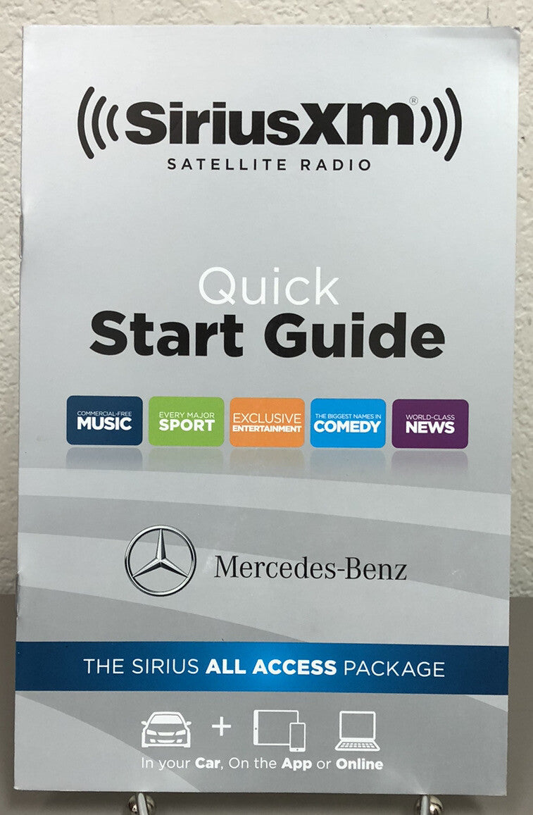 2016 Mercedes-Benz CLS 400 550 AMG 4MATIC Genuine OEM Owner's Manual Set w/Case