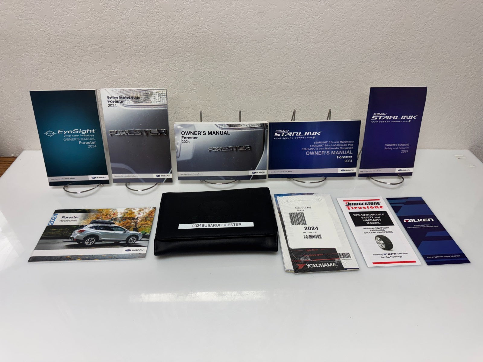 2024 Subaru Forester Genuine OEM Owner's Manual Set with Subaru Case