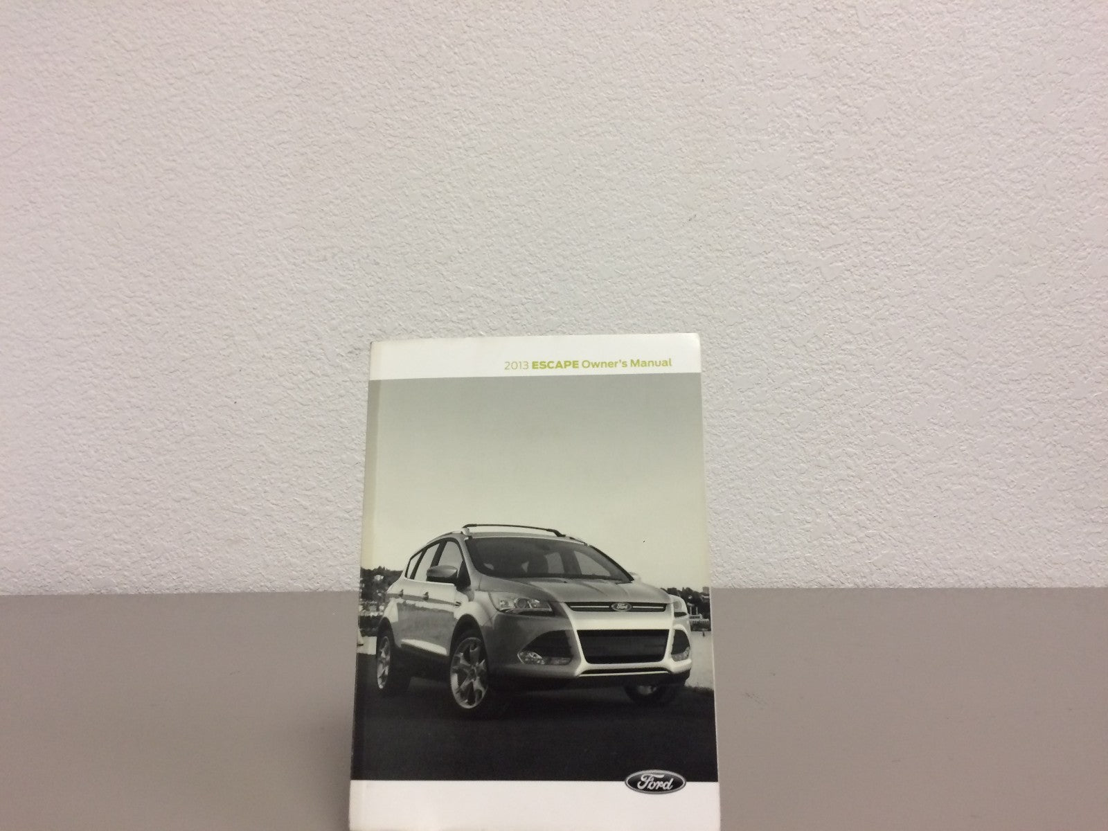2013 Ford Escape Genuine OEM Owner's Manual w/Supplements, Case & Bonus Key FOB
