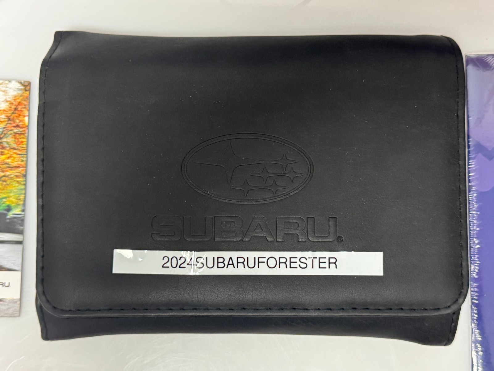2024 Subaru Forester Genuine OEM Owner's Manual Set with Subaru Case