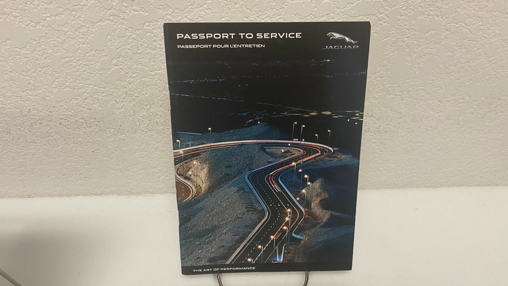 2017 Jaguar F-Pace Genuine OEM Owner's Manual Set w/Case --- Free Shipping!!!
