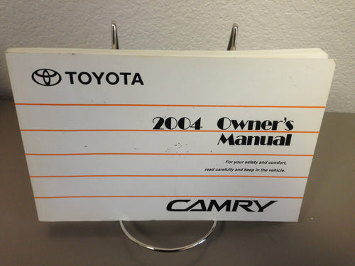 2004 Toyota Camry Genuine OEM Owner's Manual w/Supplements & Case-Free Shipping!