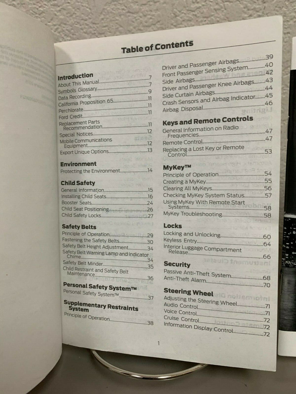 2016 Ford Fusion Genuine OEM Owner's Manual Set with Ford Case--Free Shipping!!!