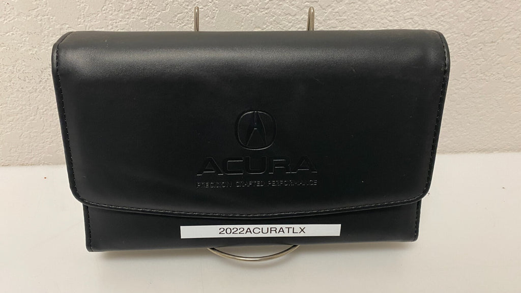 2022 Acura TLX OEM Owner's Manual Set w/Acura Case