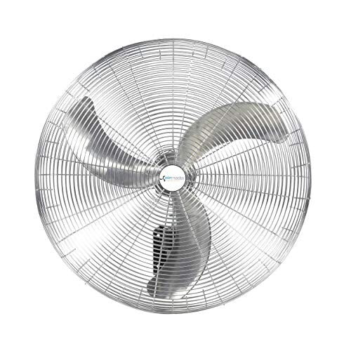 Airmaster 37145 Heavy-Duty Air Circulator, Wall Mount, Non-Oscillating, 30" Prop