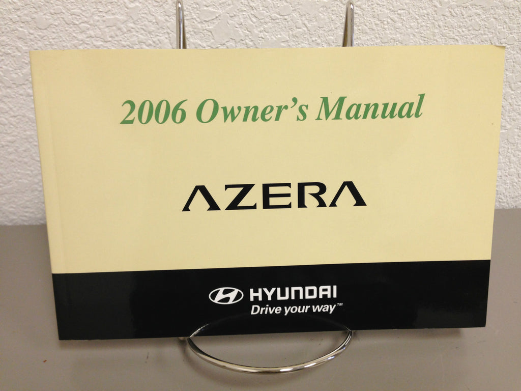 2006 Hyundai Azera Genuine OEM Owner's Manual Set with Case - Free Shipping