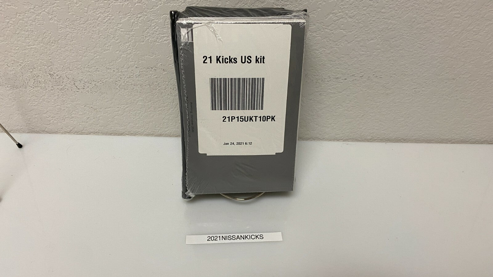 NEW STILL SEALED 2021 Nissan Kicks Genuine OEM Owner's Manual Set Free Shipping
