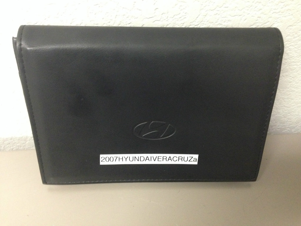 2007 Hyundai Veracruz Genuine OEM Owner's Manual Set w/Case--Free Shipping!!!