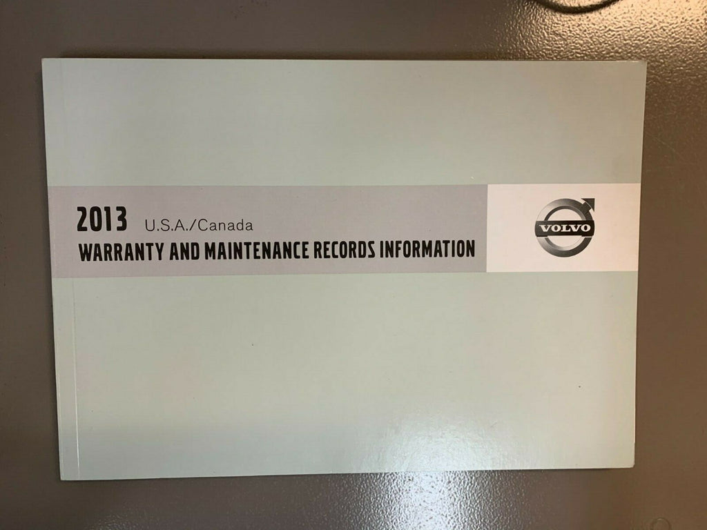 2013 Volvo S60 Genuine OEM Owner's Manual Set with Case--Free Shipping!