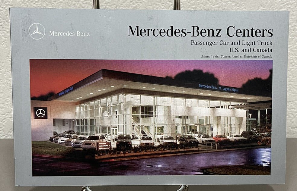 2002 Mercedes-Benz C-Class C240 C320 C32AMG Genuine OEM Owners Manual Set w/Case