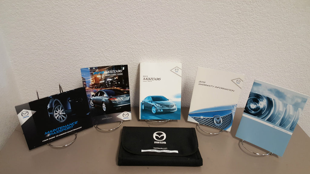 2013 Mazda 6 Genuine OEM Owner's Manual Set with Case--Free Shipping!