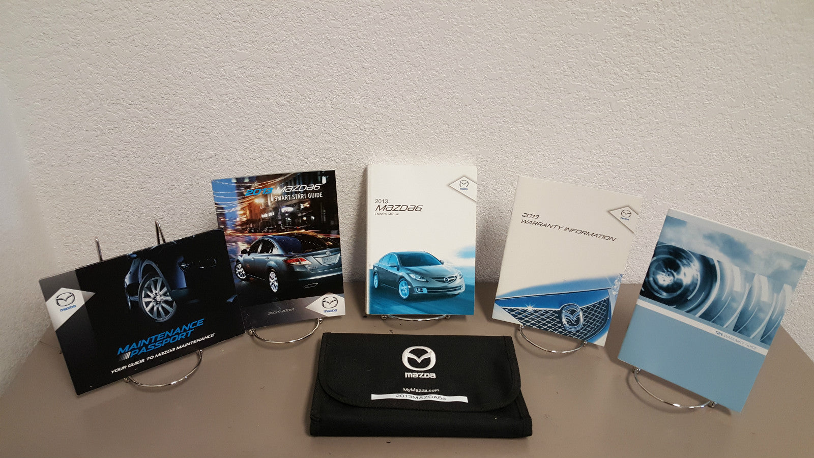 2013 Mazda 6 Genuine OEM Owner's Manual Set with Case--Free Shipping!