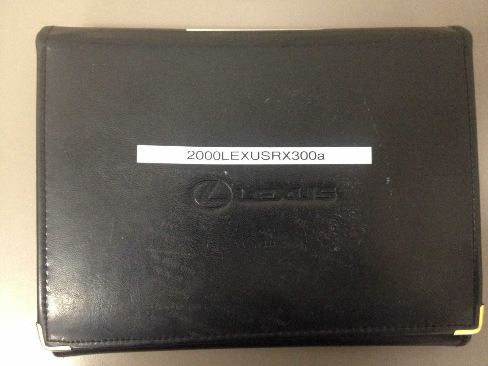 2000 Lexus RX 300 Genuine OEM Owner's Manual Set w/Lexus Case-- Free Shipping!