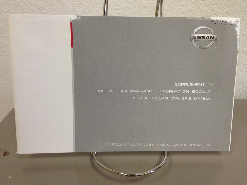 2006 Nissan Pathfinder Genuine OEM Owner's Manual Set w/Nissan Case--Ships Free!