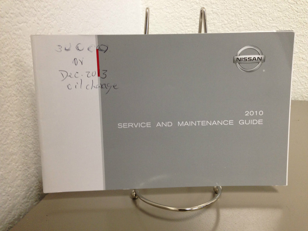 2010 Nissan Versa Genuine OEM Owner's Manual Set with Case - Fast Free Shipping