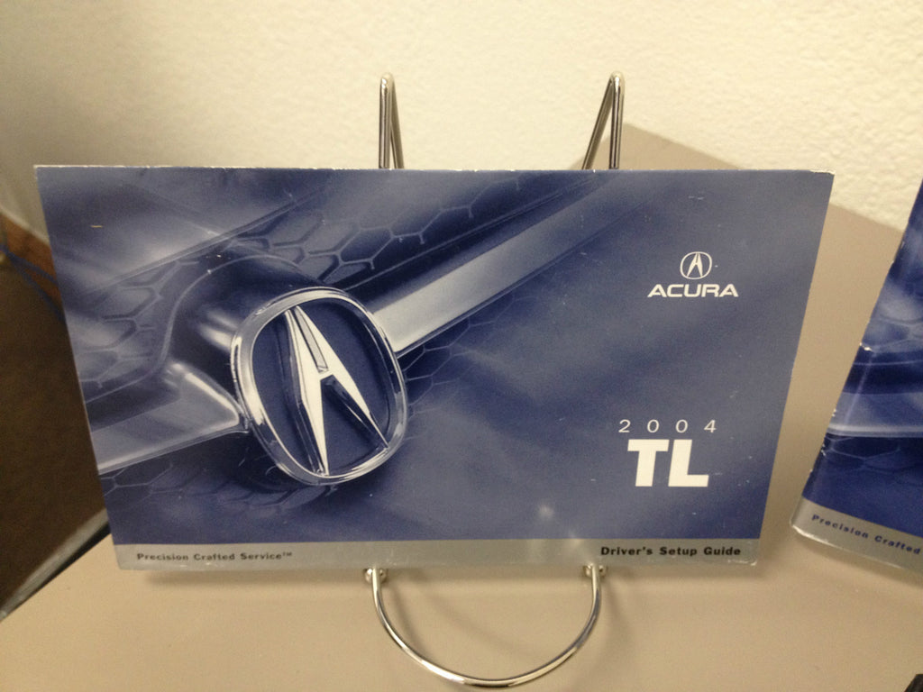 2004 Acura TL Genuine OEM Owner's Manual Set with Case-Free Shipping