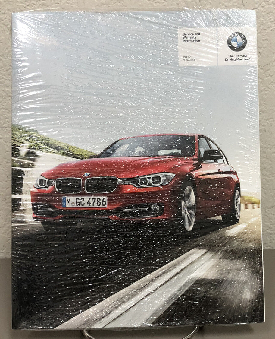 2012 BMW 3 Series Sedan 320i 328i 335i Genuine OEM Owner Manual w/Bonus Key FOB
