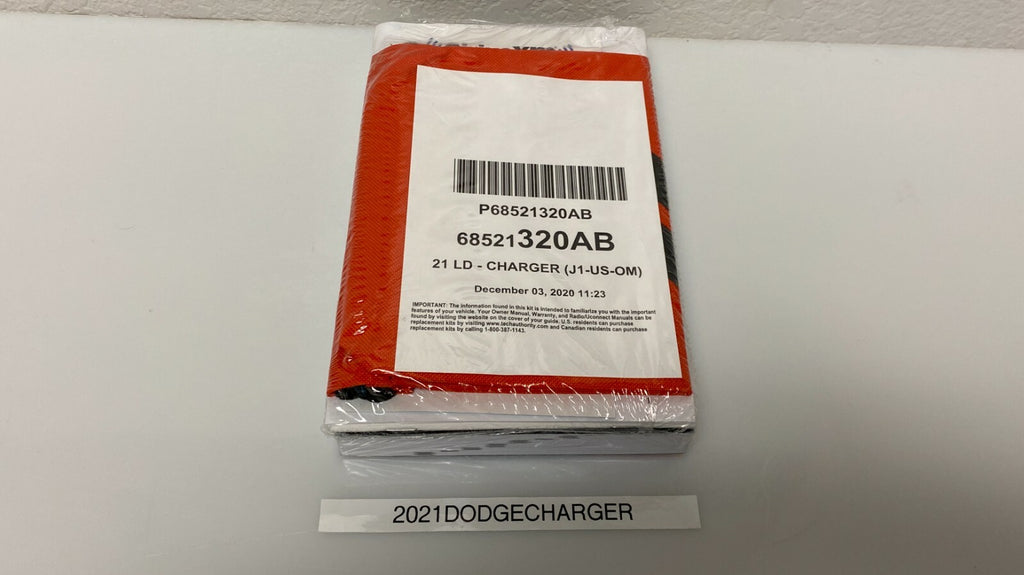 NEW!!! 2021 Dodge Charger Genuine OEM Owner's Manual Set w/Case Free Shipping!!!