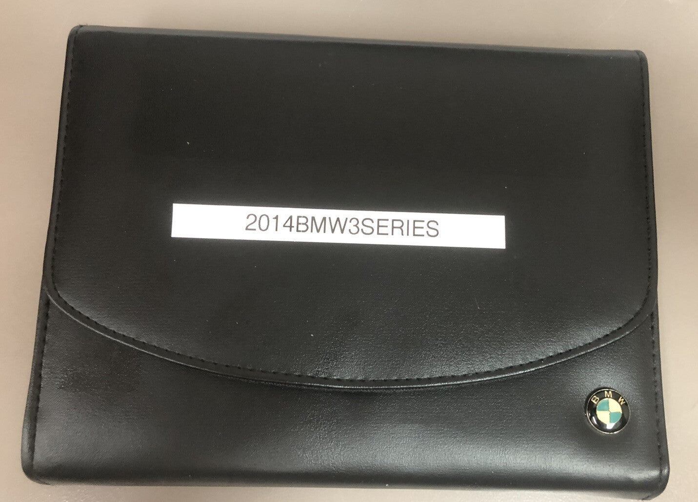 2014 BMW 3 Series Sedan Genuine OEM Owner's Manual Set w/Case and Navi Manual