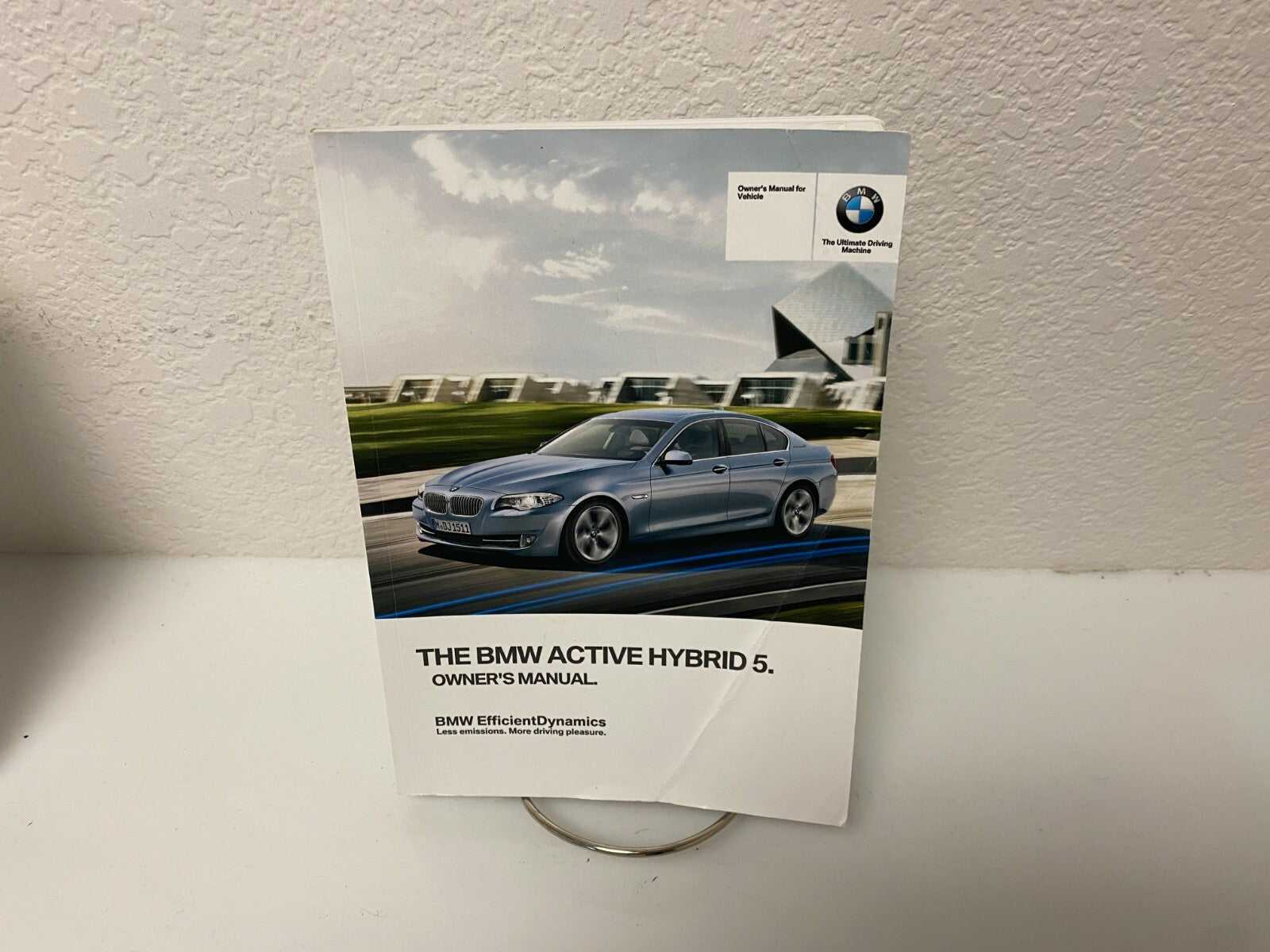 2013 BMW Active Hybrid 5 OEM Owner's Manual w/Case --- Free shipping!!!