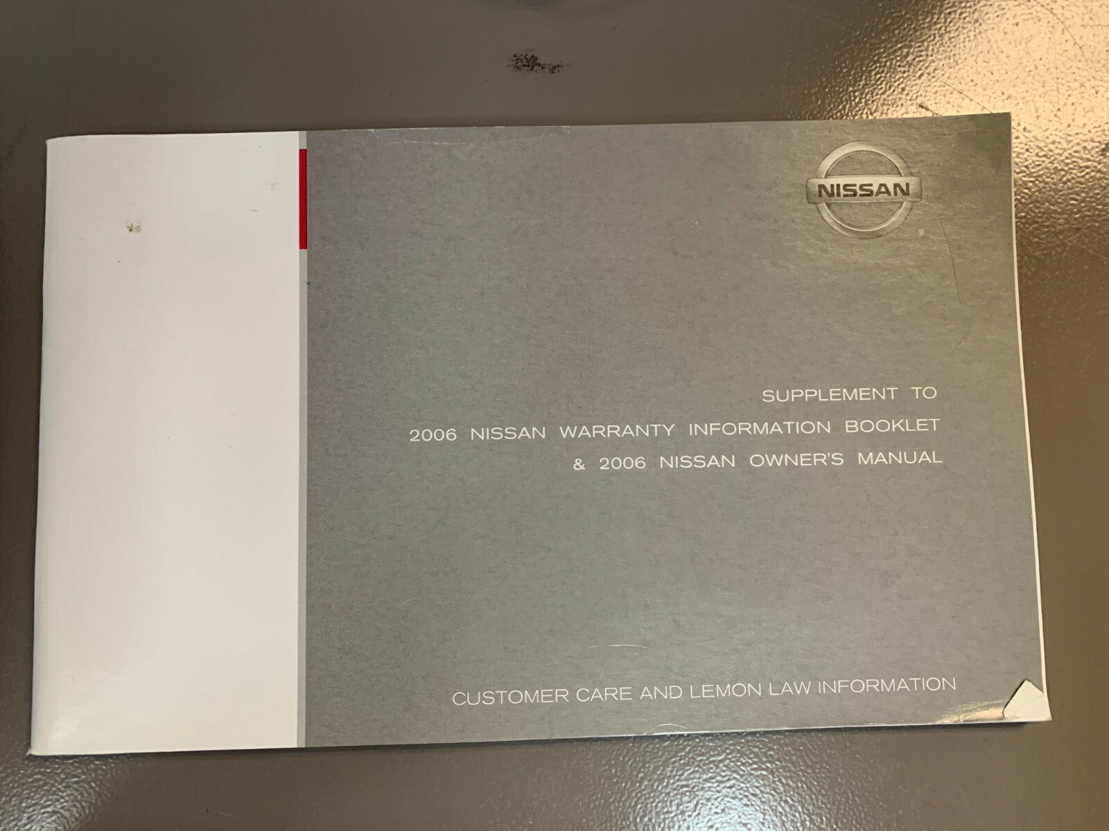 2006 Nissan Armada OEM Owner's Manual Set w/Supplemental Manuals & Nissan Case