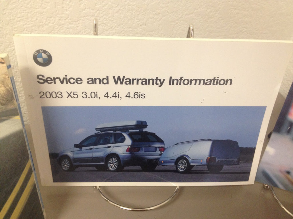 2003 BMW X5 OEM Owners Manual--Fast Free Shipping to All 50 States