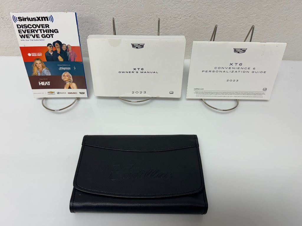 2023 Cadillac XT6 Genuine OEM Owner's Manual w/Case & Free Shipping!