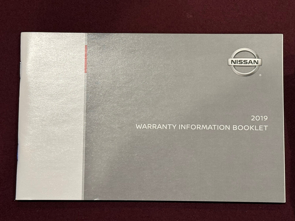 2019 Genuine OEM Nissan Sentra Owner's Manual Set w/Nissan Connect Manual