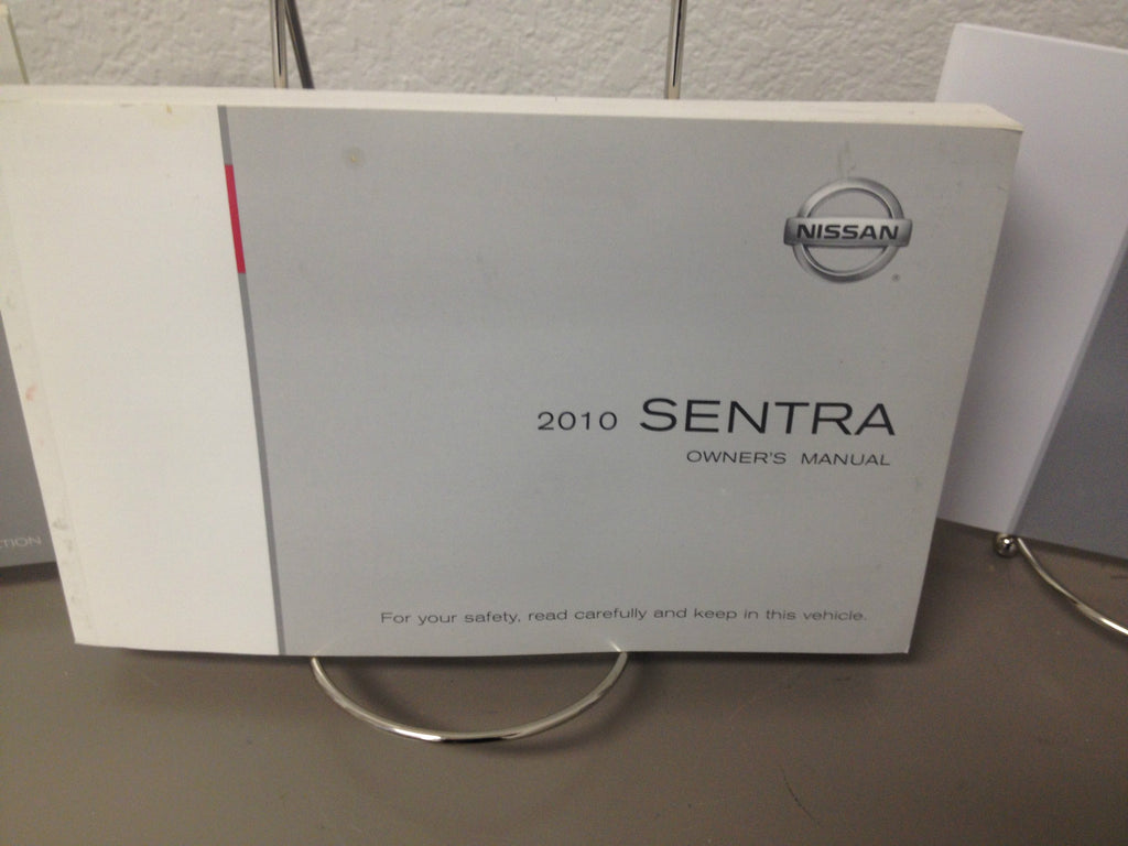 2010 Nissan Sentra Genuine OEM Owner's Manual with Case--Fast Free Shipping