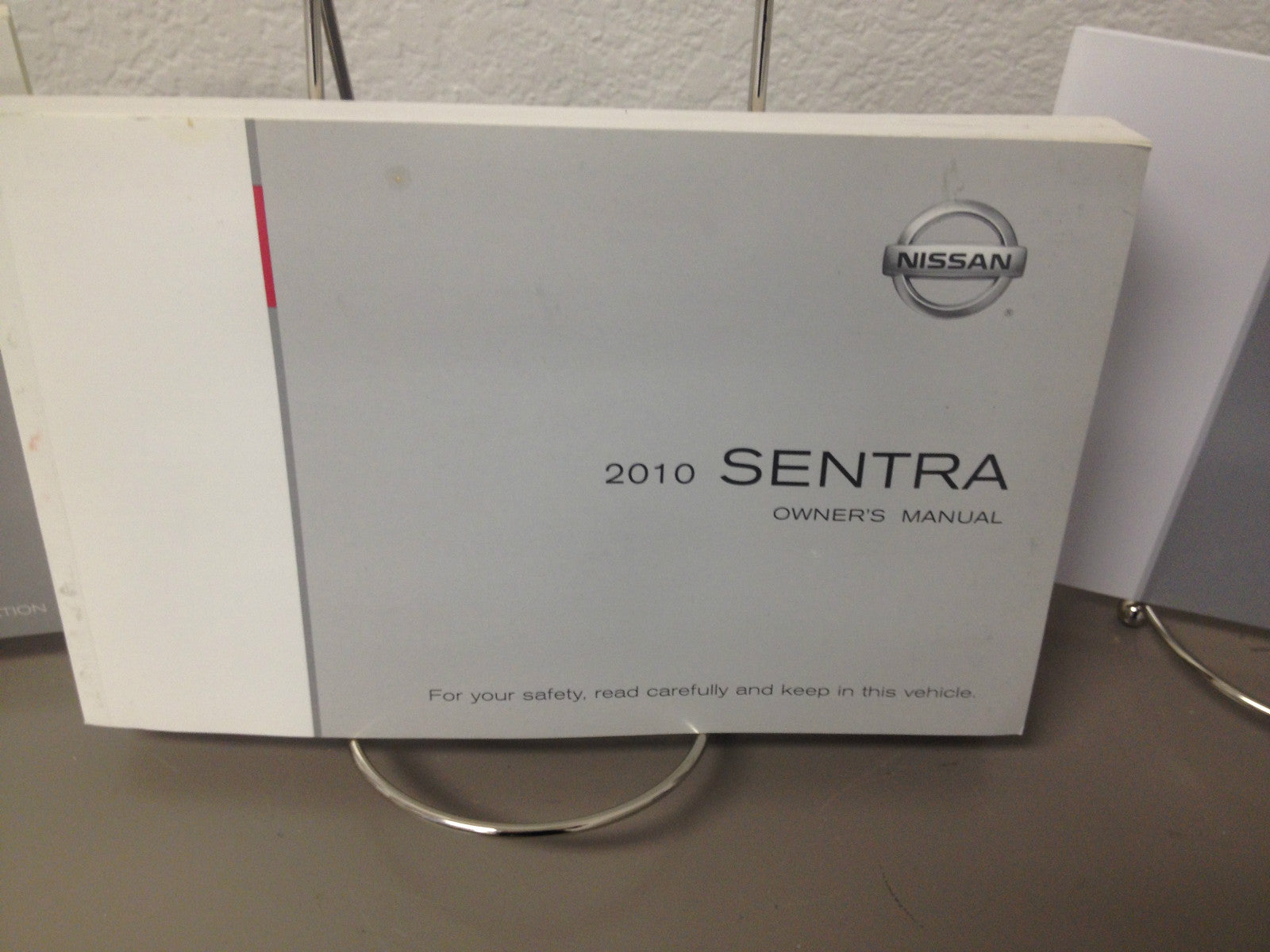 2010 Nissan Sentra Genuine OEM Owner's Manual with Case--Fast Free Shipping
