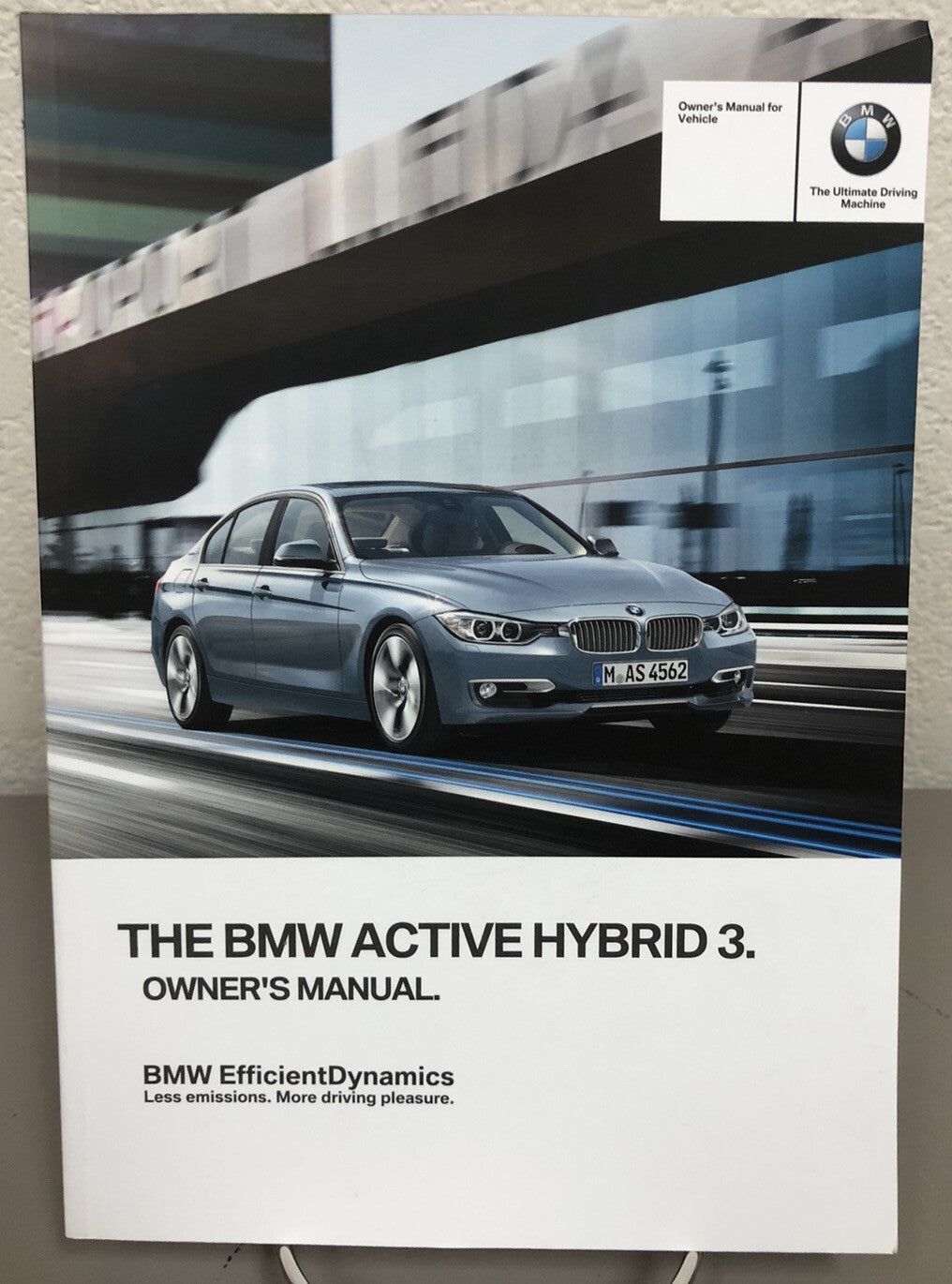 2013 BMW Active Hybrid 3 Genuine OEM Owner's Manual Set w/Case--Free Shipping!
