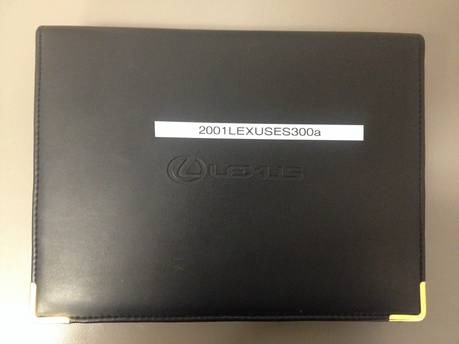 2001 Lexus ES 300 Genuine OEM Owner's Manual Set w/Case -- Free Shipping!