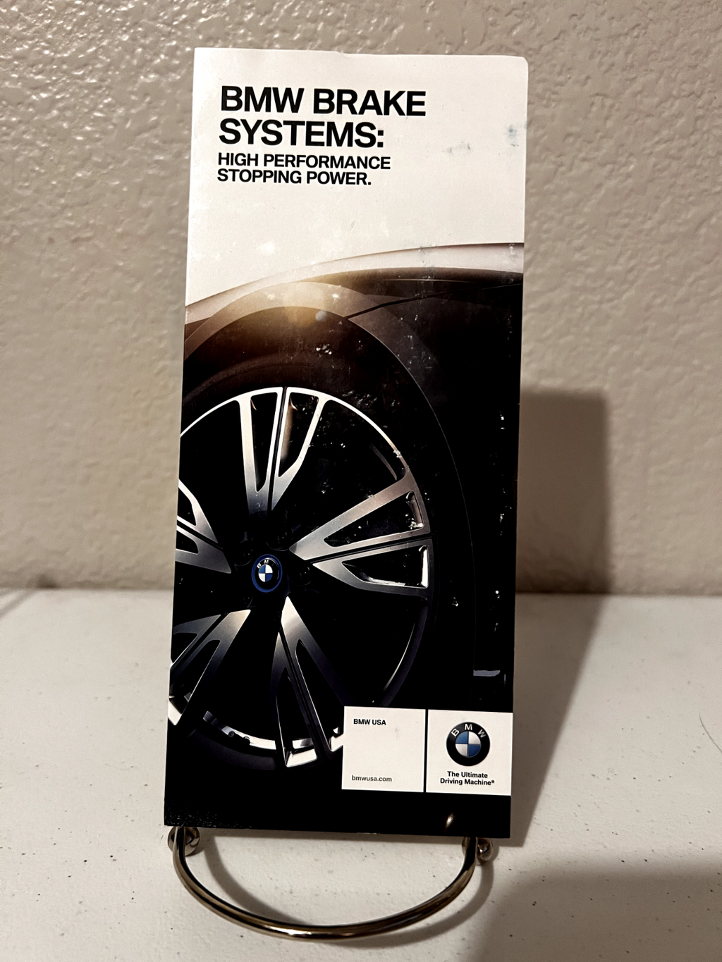 2016 BMW 5 Series Sedan Owner's Manual set w/ Supplements includes BMW logo case